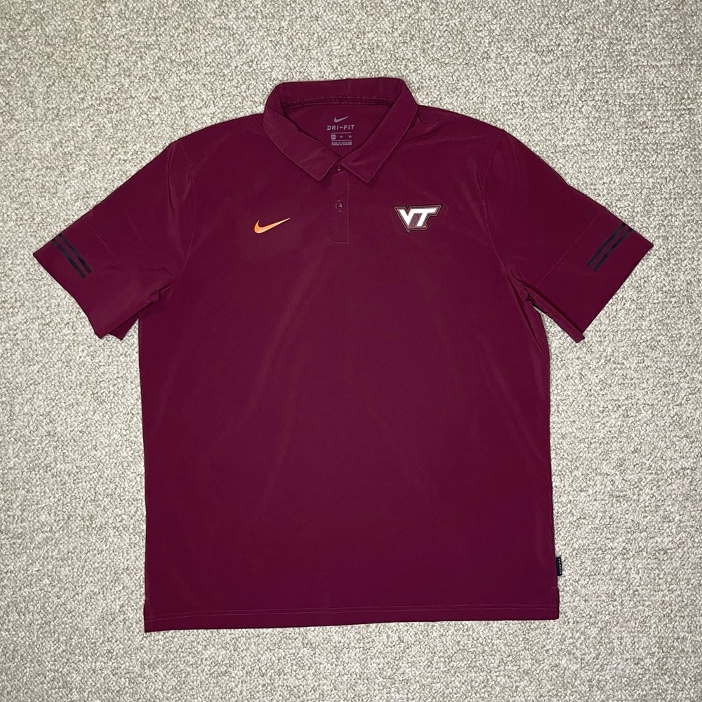 Nike Dri-fit Virginia Tech polo - Picture 2 of 10